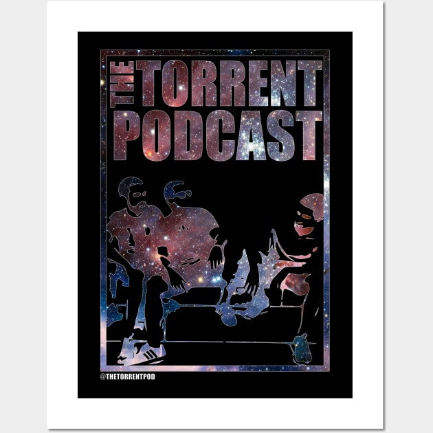 The Torrent Podcast - Spaced Out Wall Art by NDeV Designs